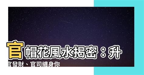 風水 官帽|【風水 官帽】【揭密！風水官帽煞的解析與化解技巧】升官之路。